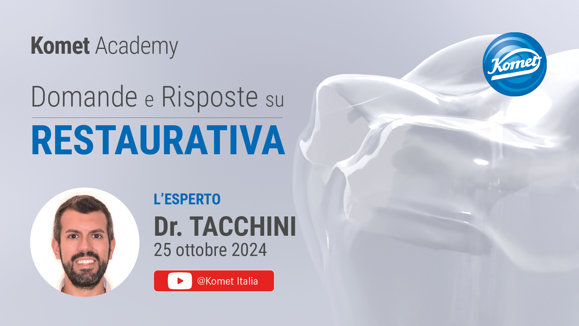 Dr. Tacchini YouTube 25 ottobre 2024